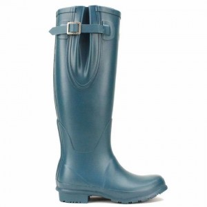 Women's Rockfish Everyday Tall Side Adjustable Wellington Boots Blue | BPL747MU