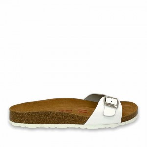 Women's Rockfish Talulah One-strap Single Strap Sandals White | BAQ4658VT